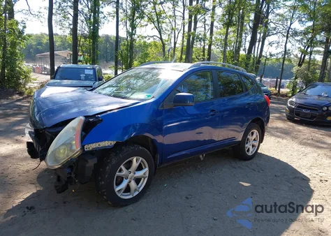 2008 Nissan Rogue Sl из США, поврежденный, VIN JN8AS58V68W111175